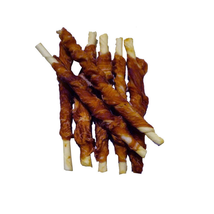 تشویقی سگ مدل دورپیچ وزن 100 گرم