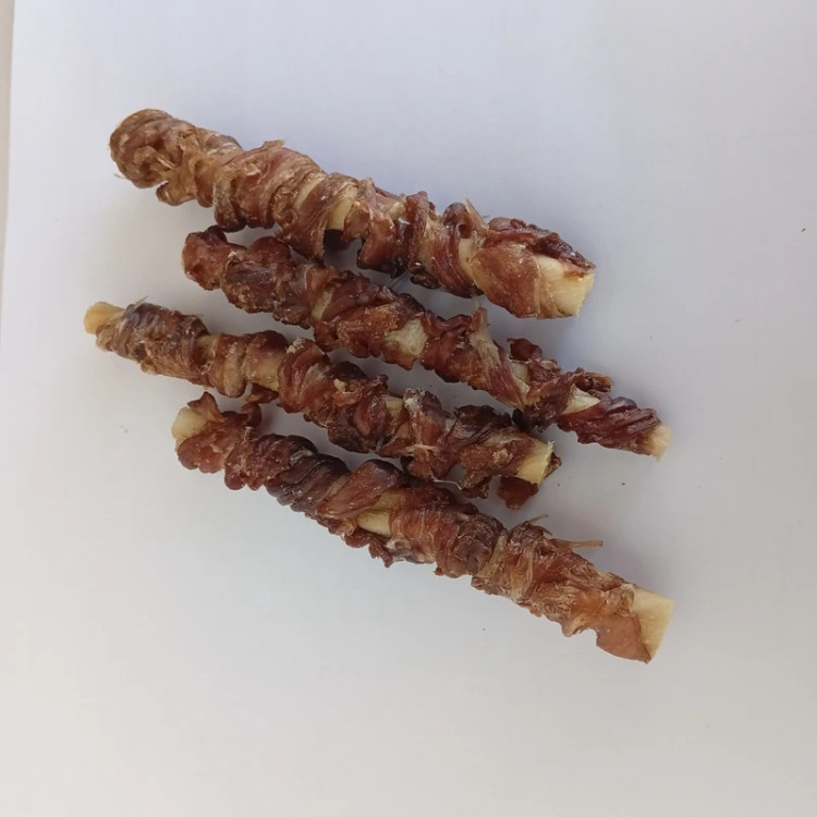 تشویقی سگ مدل دورپیچ وزن 100 گرم