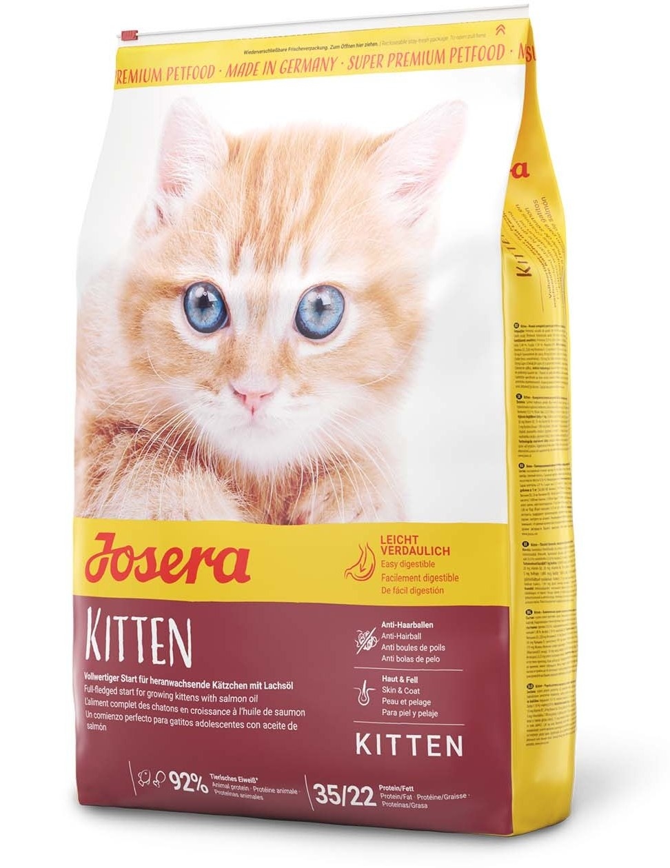 غذای خشک بچه گربه جوسرا مدل Kitten فله ای
